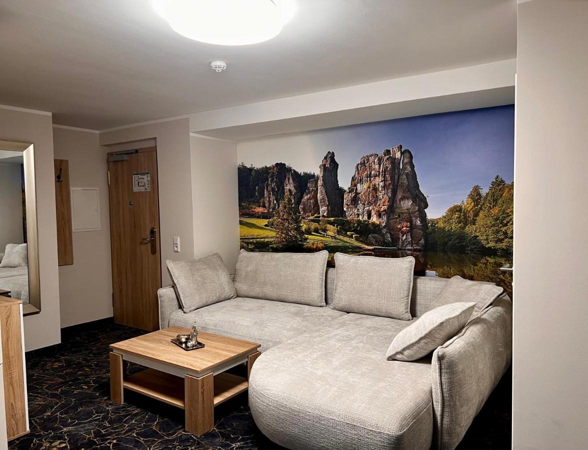 Gaestehaus Am Kurpark Hotel Garni Horn-Bad Meinberg Zewnętrze zdjęcie